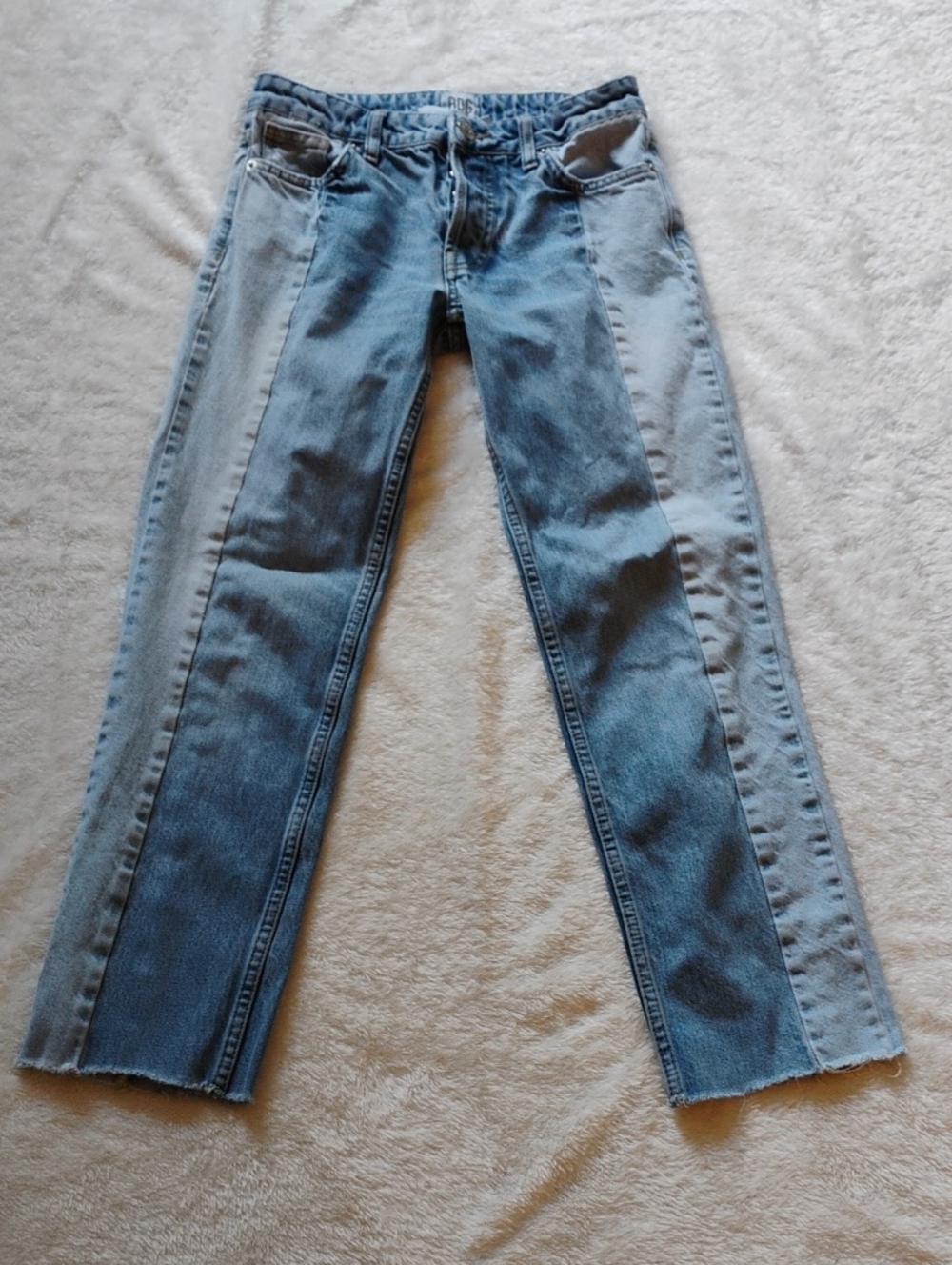 BDG Jessye Two Tone Button Fly Jeans *Altered*